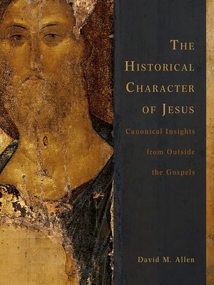 cover image of The Historical Character of Jesus